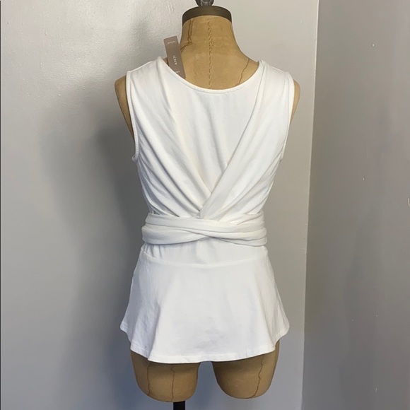 J.Crew wrap around white blouse SM - Picture 11 of 16